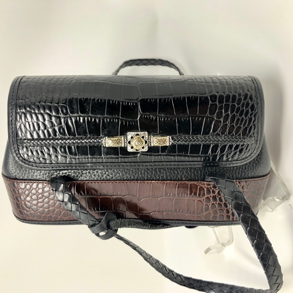 Brighton Handbags - Brighton Vintage Petite Handbag Croc Leather